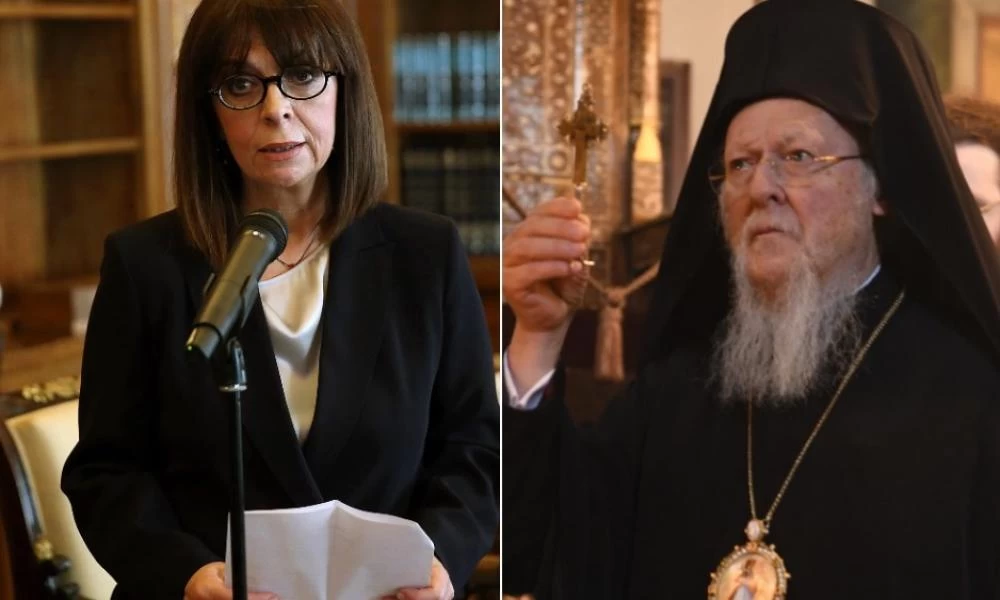 Τηλεφωνική επικοινωνία Σακελλαροπούλου με Βαρθολομαίο για την Αγία Σοφία